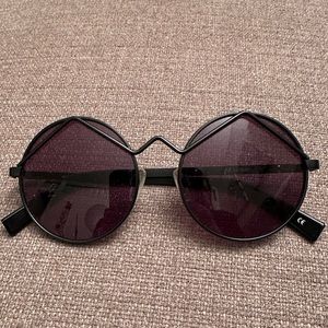 Le Specs Wild Child Round & Zig-Zag Sunglasses